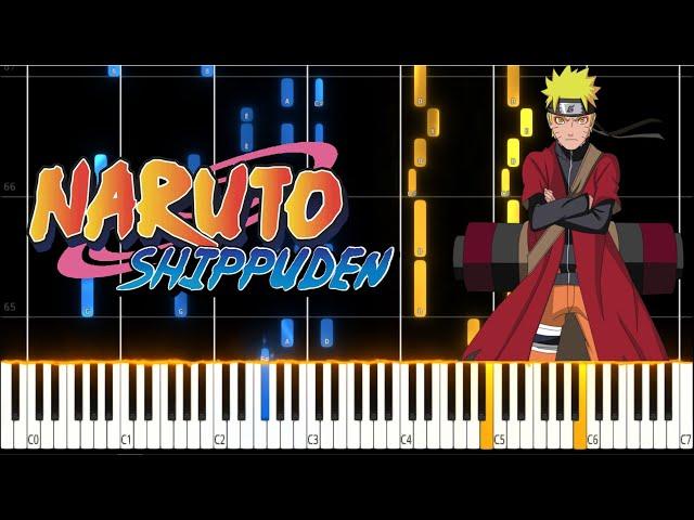 Silhouette | Naruto Shippuden Opening 16 PIANO TUTORIAL (Sheet in the description)#narutoshippuden