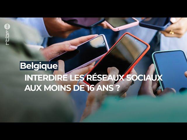 Belgique : interdire les réseaux sociaux aux moins de 16 ans ? - RTBF Info