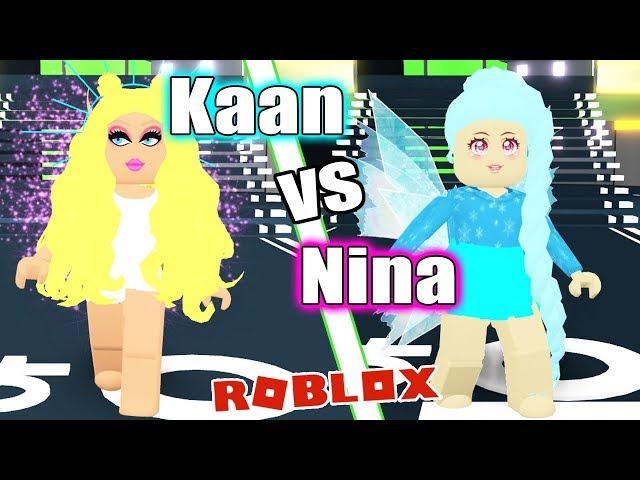 Roblox: KAAN OHNE KLAMOTTEN & NINA ZAUBERHAFT auf Laufsteg bei Fashion Famous Roblox Next Topmodel