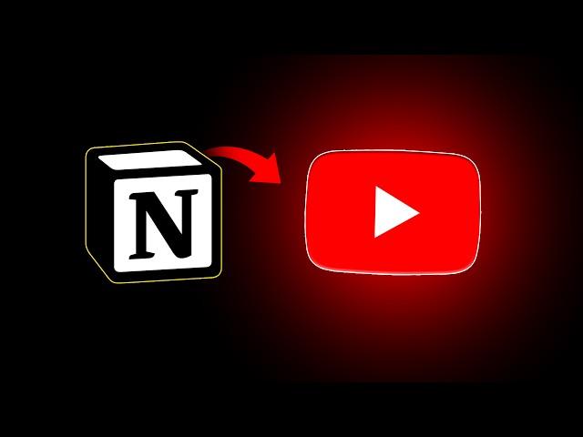 The Notion Content System for YouTubers (Beginners & Full-Time Creators)