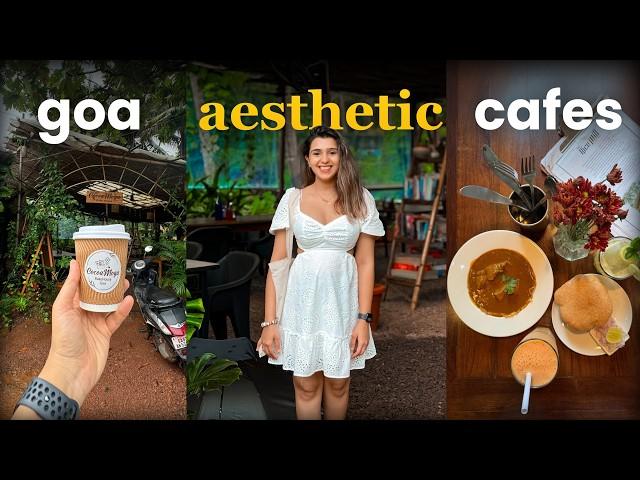 Best Cafes In Goa - Cafe Hopping In North Goa | Rainy Day at Local Gems (aesthetic vlog)