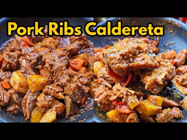 Pork Caldereta | Yung Sarsa pa lang, Ulam na!