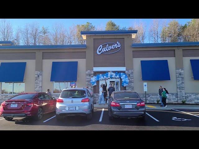 Culver's fast food restaurant opens in Hickory