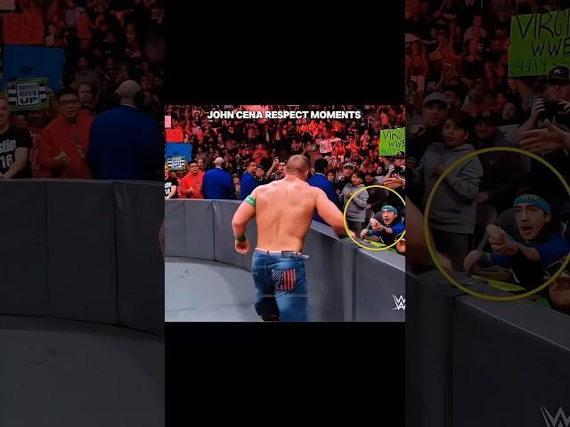 John Cena Respect moments 🫡