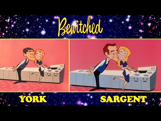 BEWITCHED Side by Side COMPARISON Dick York vs. Dick Sargent