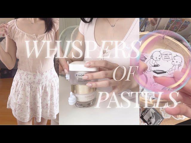 [廣東話Eng sub] 淡色系女子🫧PASTEL Brandy melville & Hollister finds & try-on! 日文終極堂🈵要繼續學下去嗎