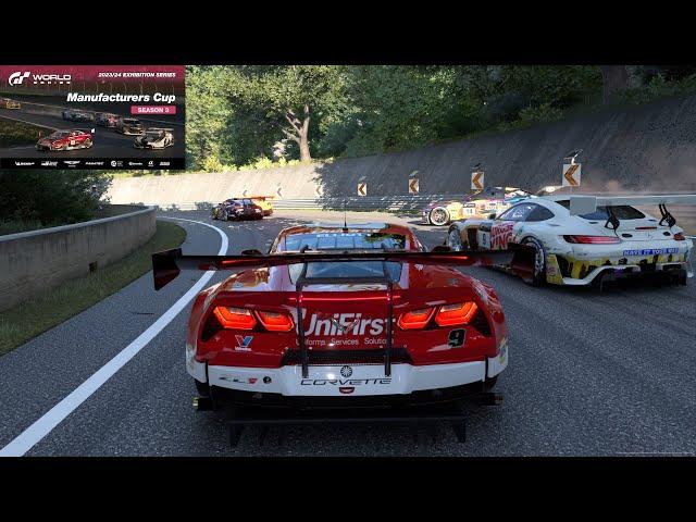 GT7 | GTWS Manufacturers Cup | 2023-24 Exhibition Series | Season 3 - Round 2 | Onboard | Test Race