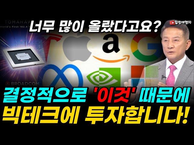 매그니피센트 7에서 배트맨 8 종목까지! 너무 많이 올랐다는 빅 테크 종목들? 저는 결정적으로 가장 중요한 '이것' 때문에 빅 테크에 더 투자합니다!