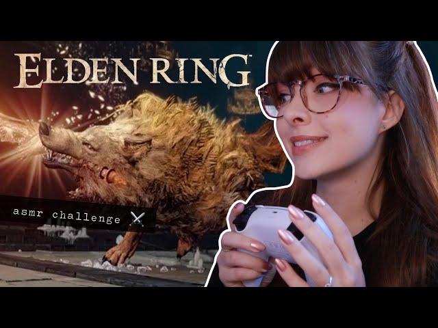 ASMR ️ Elden Ring Whispered Gaming  Red Wolf of Radagon & Exploring Raya Lucaria