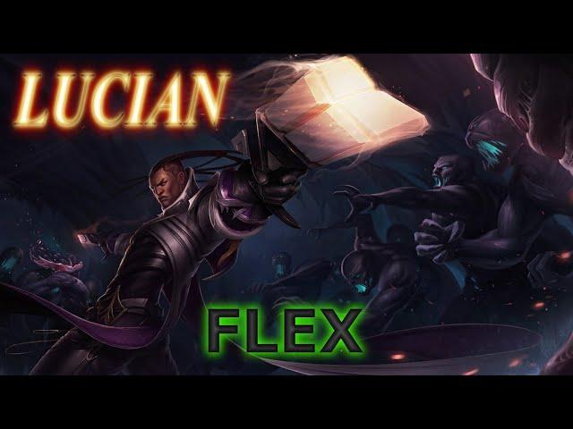 Lucian Prime ADC - Full League of Legends Gameplay [Deutsch/German] Flex Queue Ranked Game #03