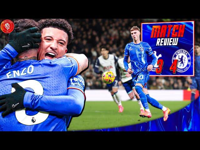 PALMER PANENKA AT 3-POINT LANE! Chelsea Stun Spurs in Thrilling Comeback || Tottenham 3-4 Chelsea