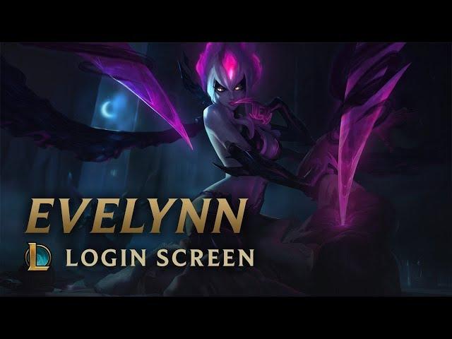 Evelynn, Agony's Embrace | Login Screen - League of Legends