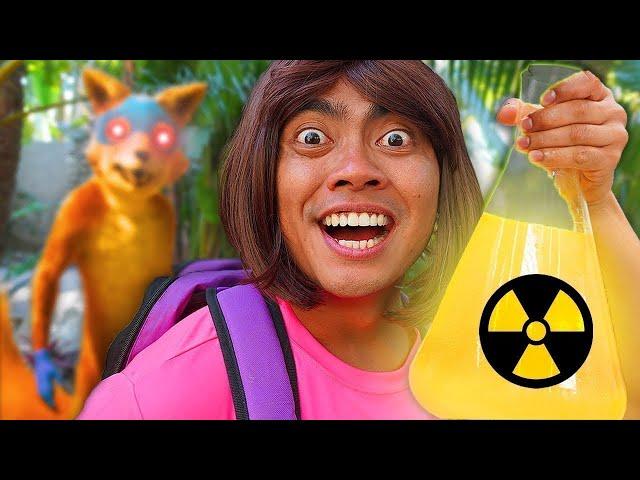 dora the explorer finds the vaccine...