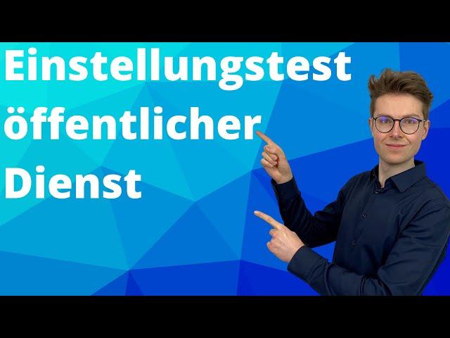 Einstellungstest Öffentlicher Dienst Vorbereitung 2024 | Online lernen mit Plakos