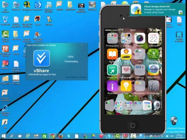 How To Install vShare iOS 8   8 1 iPhone 6 Plus,6,5S,5C,5,4S & iPod Touch 5