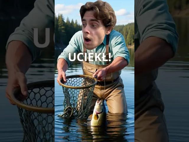 Szczupak uciekł z podbieraka! Dziwne metody wędkarskie  #fishing #ryby