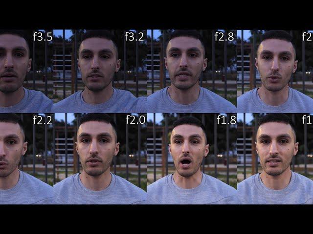 Low Light Test f3.5 vs f2.8 vs f1.8 | Ultimate Comparison (The Power of Fast Lenses)