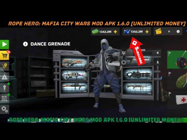 Rope Hero: Mafia City Wars Mod APK 1.6.0 [Unlimited money]