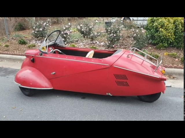 1954 MESSERSCHMITT KR-175 WALK AROUND & DRIVE