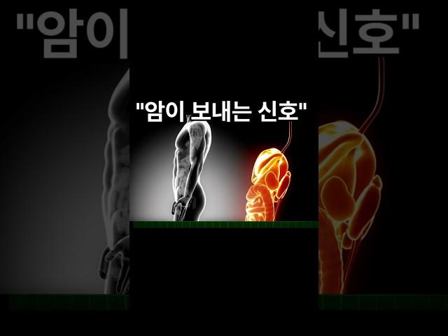 "암이 보내는 신호"