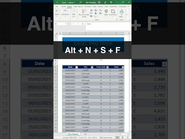 Excel Tutorial: How to Add Filter Buttons to the Top of Your Worksheet #howto #tutorial