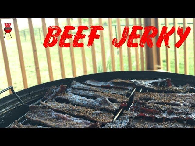 Beef Jerky (Weber Smokey Mountain) | Big W BBQ