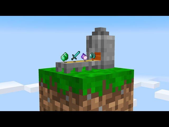 I built an UNLIMITED ITEM FARM on 1 block Skyblock... (#14)