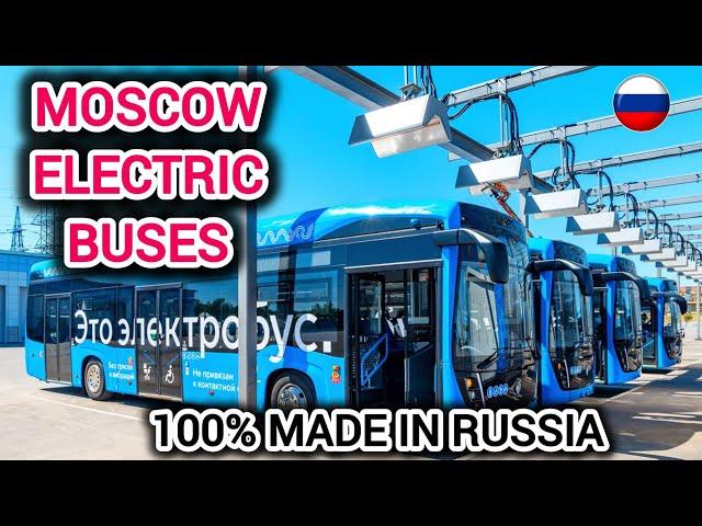 Exploring Moscow Electric buses|public transport in Moscow