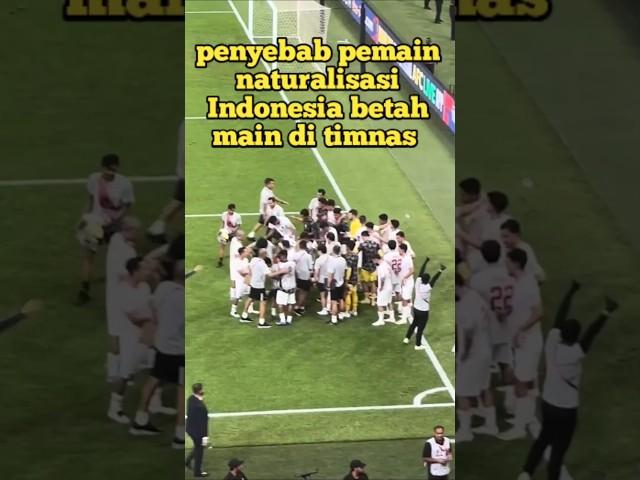 Penyebab pemain naturalisasi Indonesia betah main di timnas