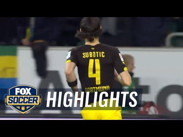 VfL Wolfsburg vs. Borussia Dortmund | 2015–16 Bundesliga Highlights