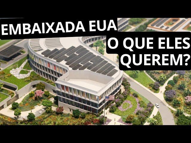 Embaixada dos EUA: fortificação militar em plena Brasília? Amauri Chamorro explica