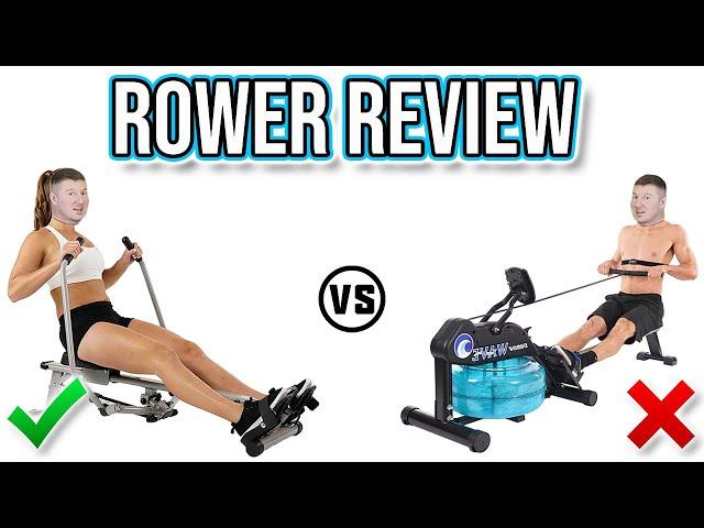 Sunny Health & Fitness Full Motion Rowing Machine REVIEW