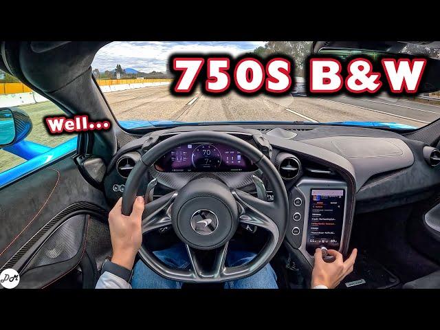 2024 McLaren 750S – Bowers & Wilkins 12-speaker Sound System Review