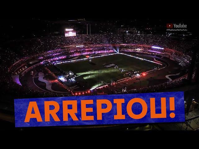 VEJA A ARREPIANTE FESTA DA TORCIDA DO SÃO PAULO NO MORUMBI PELA FINAL DO PAULISTÃO