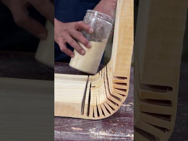 Tips Wood Bending // Ingenious Skills Curved Woodworking Craft Worker