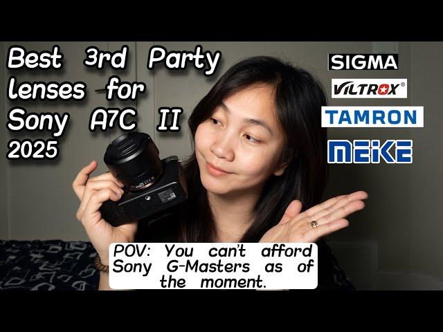 THIRD PARTY LENS FOR SONY A7C II |SHAYNEANGELLITHEGREAT