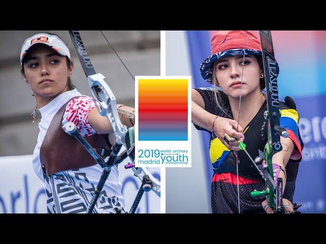 Ana Vazquez v Valentina Acosta – recurve junior women gold | World Youth Championships 2019