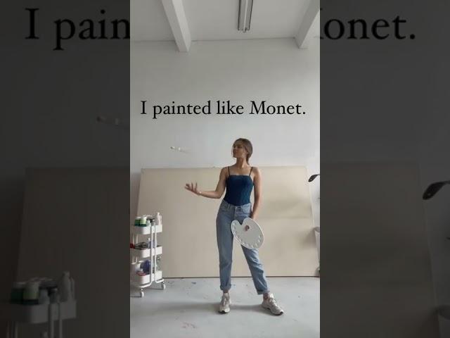 How to paint like Claude Monet 🪷