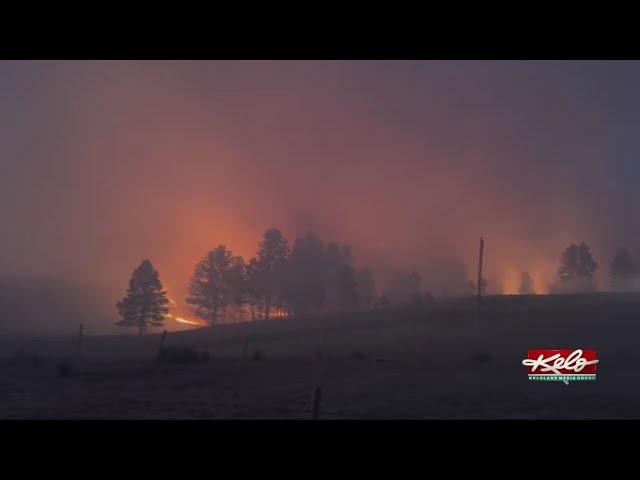 Black Hills fire causes family to evacuate