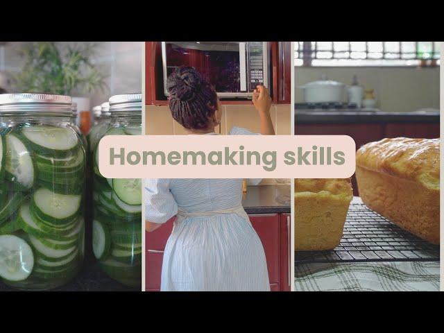 Kitchen skills that will keep your grocery budget low| Frugal homemaking| South African homemaker