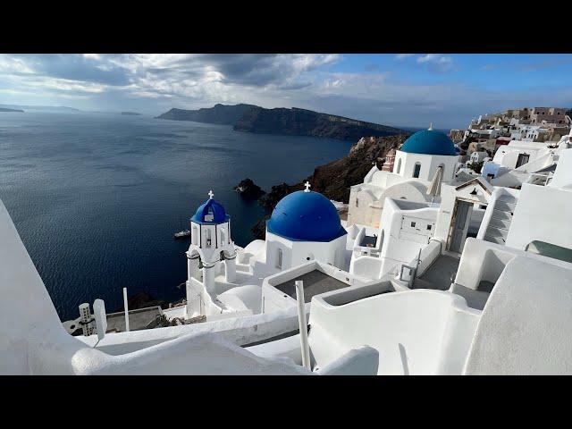 BEST Airbnb - OIA Santorini - ISLAND BLUE villa| Postcard Perfect View & Private Pool| Cycladic Home