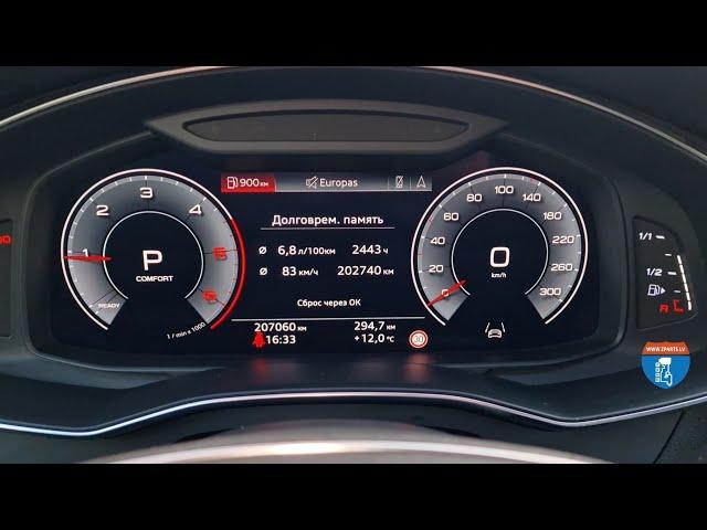 Audi A6 Allroad 2019 3.0TDI ZF 8HP65A - Замена масла в АКПП (www.zparts.lv)