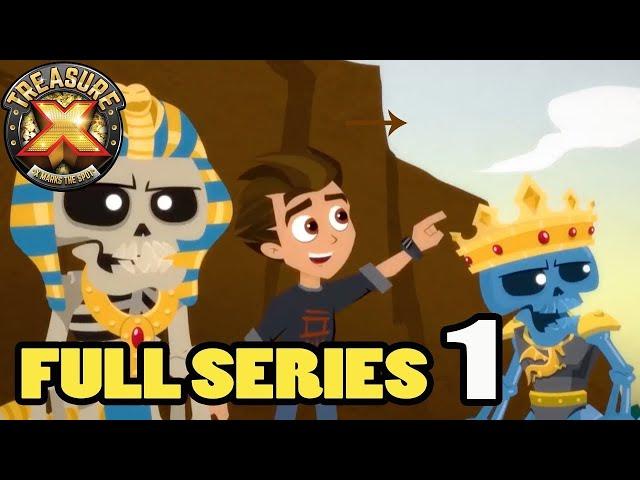 Treasure X SERIES 1  ALL EPISODES | Cartoons for Children