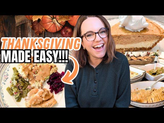 ⏱️SPEEDY THANKSGIVING: Full Feast & Dessert Ready in No Time!