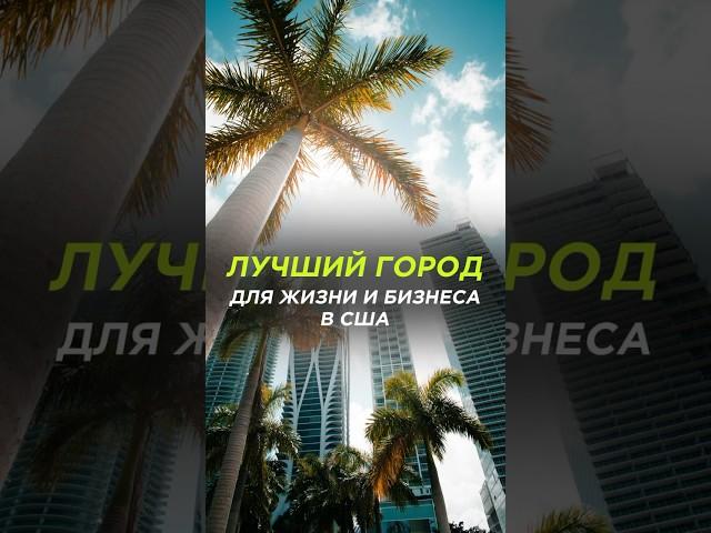 Лучший город для жизни и бизнеса в США #shorts