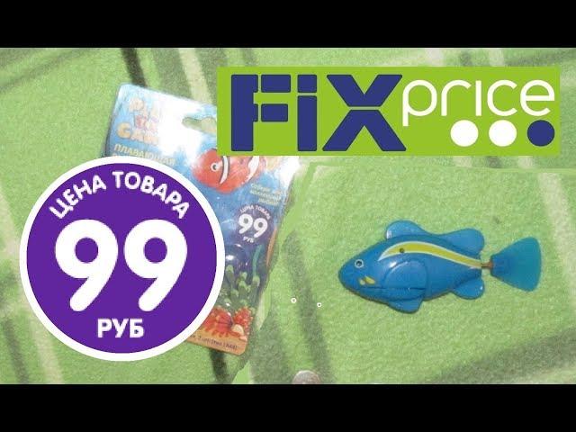 Живая рыбка в Фикспрайс? Обзор плавающая рыбка Fixprice