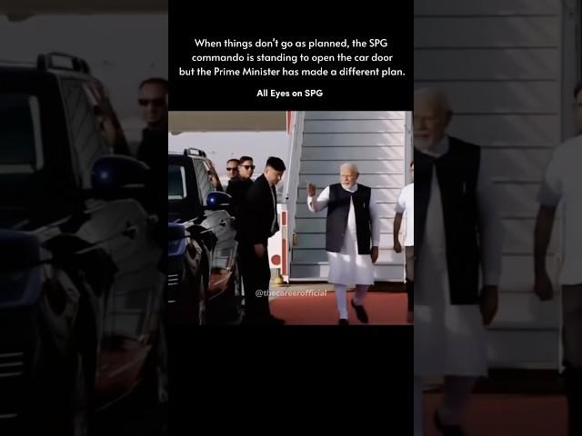 All Eyes on SPG  #respect #india #primeminister#security #spg #commando #shorts
