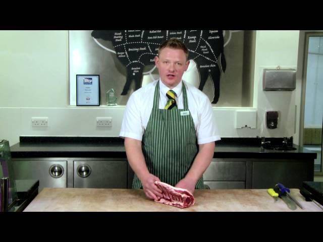 Quality Standard Butchers - Paul Nicholson - Rack of Lamb for Simply Beef and Lamb