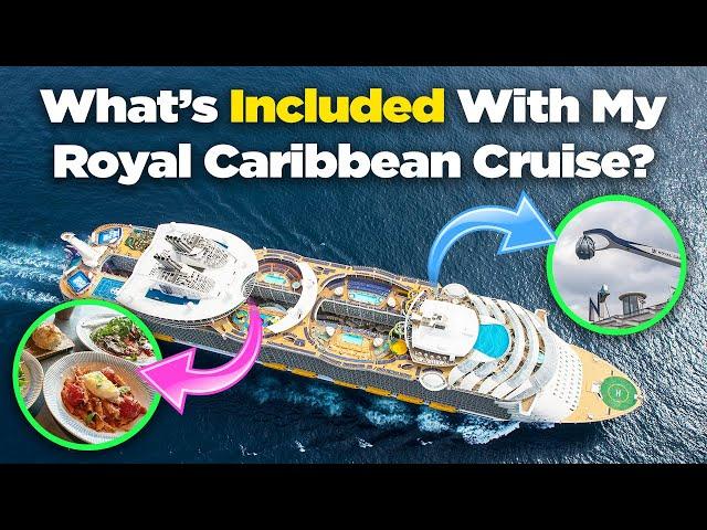 What is included in Royal Caribbean's cruise ticket price?