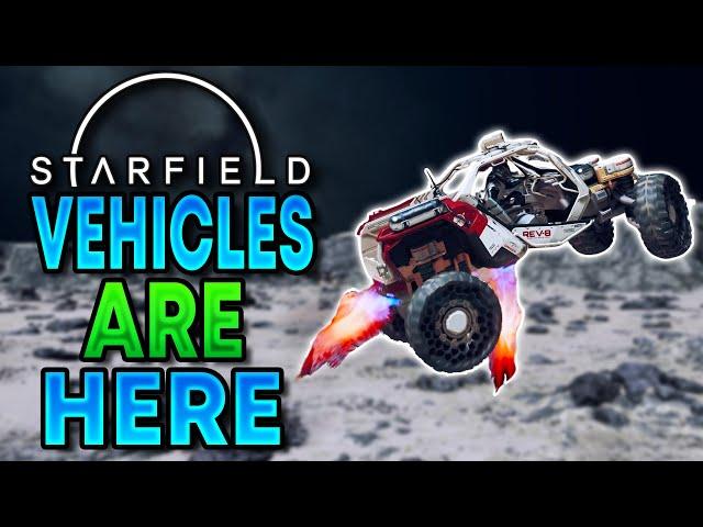 Starfield VEHICLES Update! Gameplay Of The New REV 8